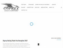 Tablet Screenshot of ospreyracing.org